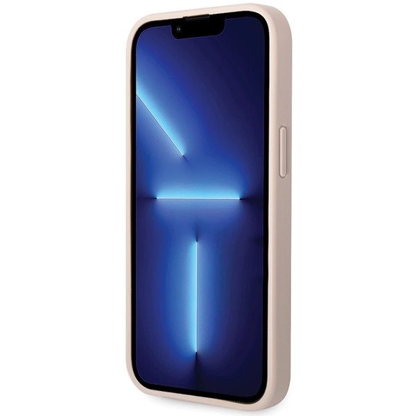Guess 4G Big Metal Logo iPhone 15 Plus Case - Pinkeng