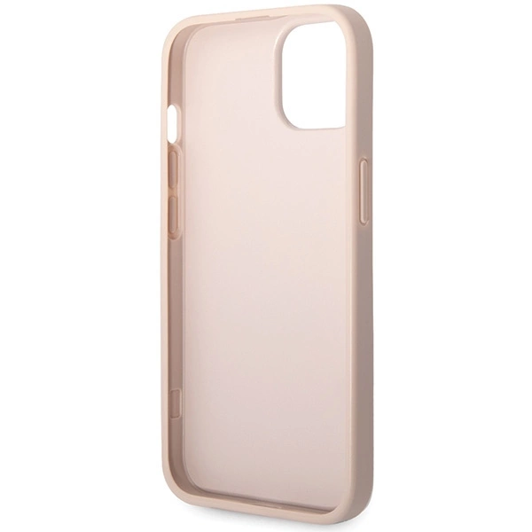 Guess 4G Big Metal Logo iPhone 15 Case - Pinkeng
