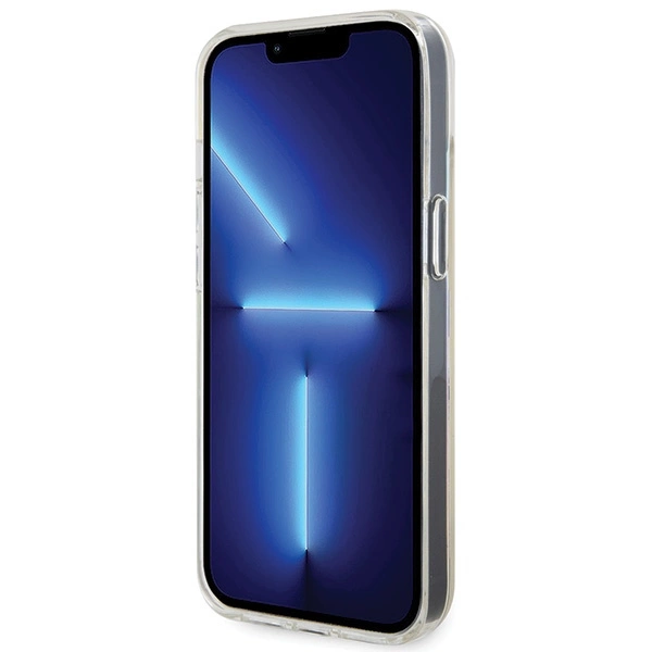 Guess IML Faceted Mirror Disco Iridescent case for iPhone 15 - multicoloredeng