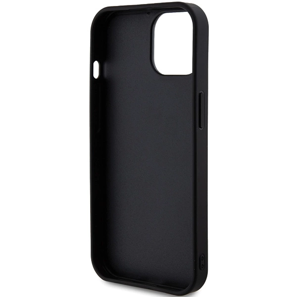 Guess Rhinestone Metal Logo iPhone 15 Case - Pinkeng