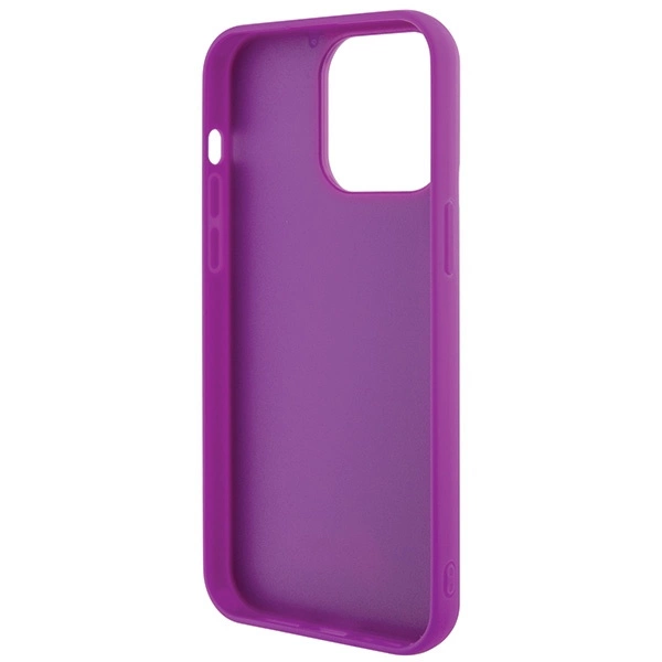 Guess Disco Metal Script case for iPhone 15 Pro Max - pinkeng