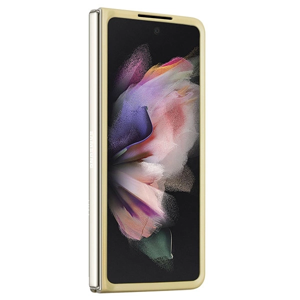 Guess Glitter Script case for Samsung Galaxy Z Fold 5 - goldeng
