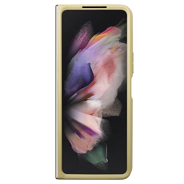 Guess Glitter Script case for Samsung Galaxy Z Fold 5 - goldeng