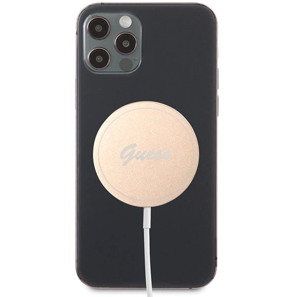 Guess case for induction GUCBMSLRD 15W MagSafe - goldeng