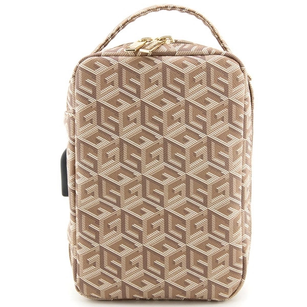 Guess GUHBHGCFSEW Organizer bag - brown GCube Stripeeng