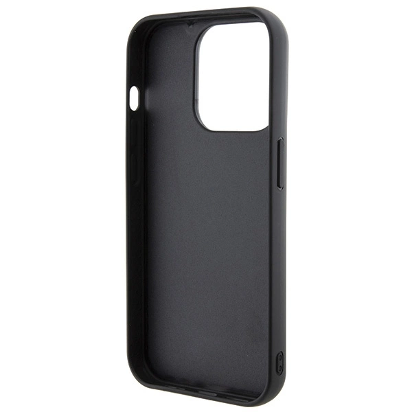 Karl Lagerfeld 3D Rubber Multi Logo case for iPhone 15 Pro - blackeng