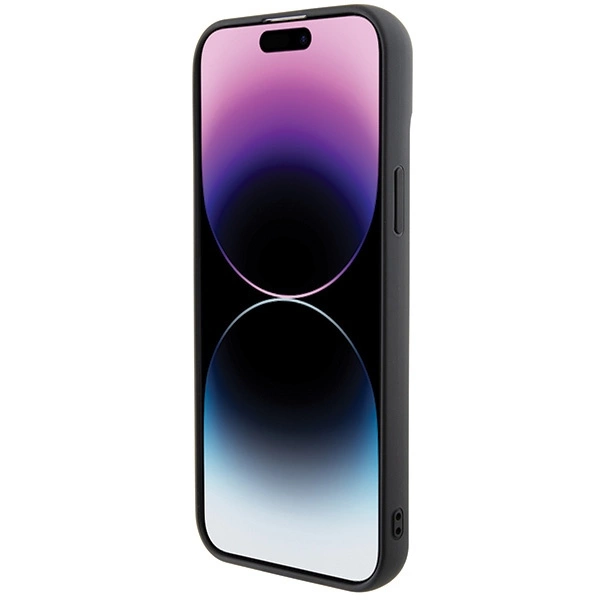 Karl Lagerfeld 3D Rubber Multi Logo case for iPhone 15 Plus - blackeng