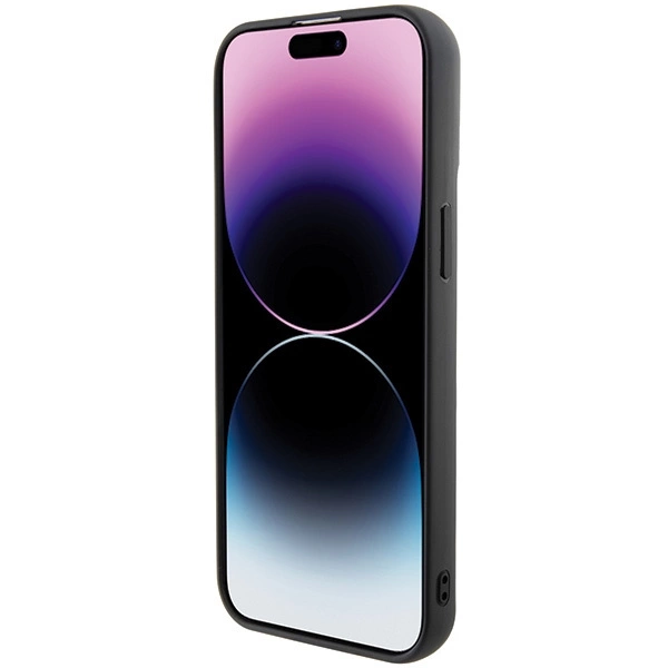 Karl Lagerfeld 3D Rubber Multi Logo case for iPhone 15 Pro Max - blackeng