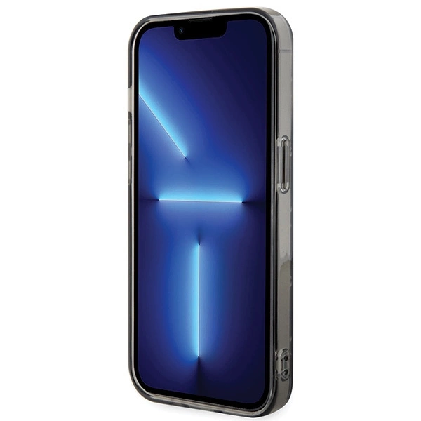 Karl Lagerfeld Monogram Ikonik Case for iPhone 15 Pro Max - Blackeng