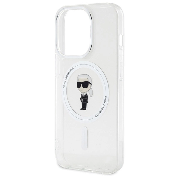 Karl Lagerfeld IML Ikonik MagSafe iPhone 15 Pro Case - Cleareng