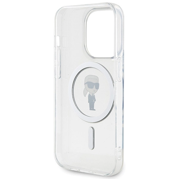 Karl Lagerfeld IML Ikonik MagSafe iPhone 15 Pro Case - Cleareng