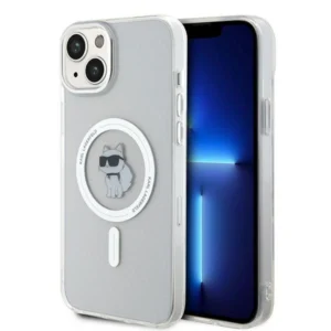 Karl Lagerfeld IML Choupette MagSafe case for iPhone 15 Plus - transparenteng