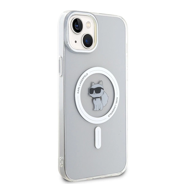 Karl Lagerfeld IML Choupette MagSafe case for iPhone 15 Plus - transparenteng