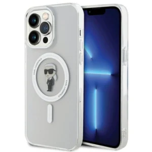 Karl Lagerfeld IML Ikonik MagSafe case for iPhone 15 Pro Max - transparenteng