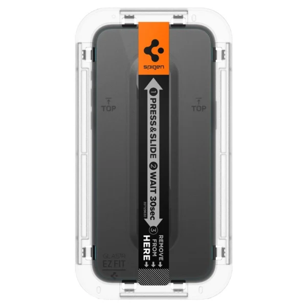 Spigen Glas.tR EZ Fit Tempered Glass for iPhone 15 Proeng