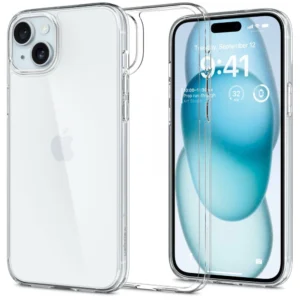 Spigen Airskin Hybrid iPhone 15 Case - Cleareng