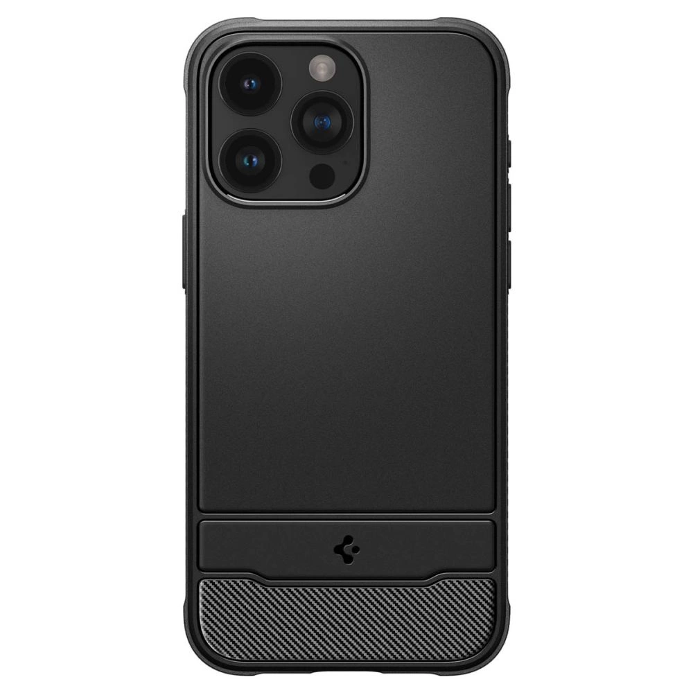 Spigen Rugged Armor Mag Case with MagSafe for iPhone 15 Pro - Matte Blackeng