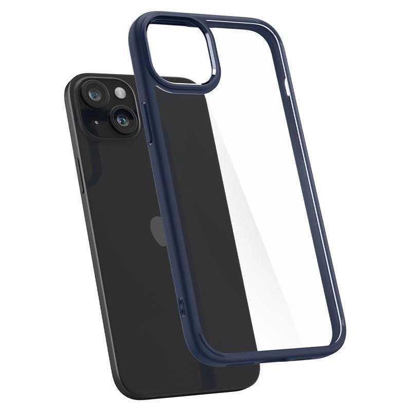 Spigen Ultra Hybrid iPhone 15 Plus Case - Dark Blueeng