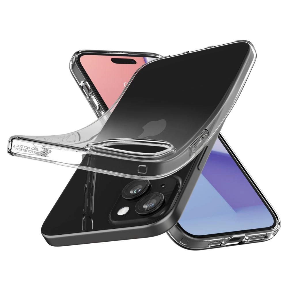 Spigen Liquid Crystal iPhone 15 Plus Case - Cleareng