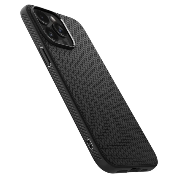 Spigen Liquid Air Case for iPhone 15 Pro Max - Matte Blackeng
