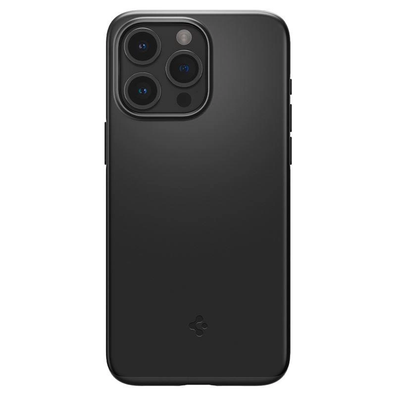 Spigen Thin Fit iPhone 15 Pro Max Case - Blackeng