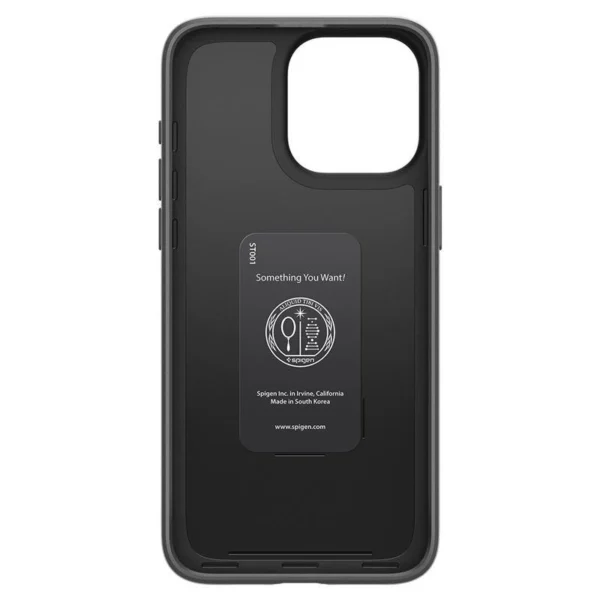 Spigen Thin Fit iPhone 15 Pro Max Case - Blackeng