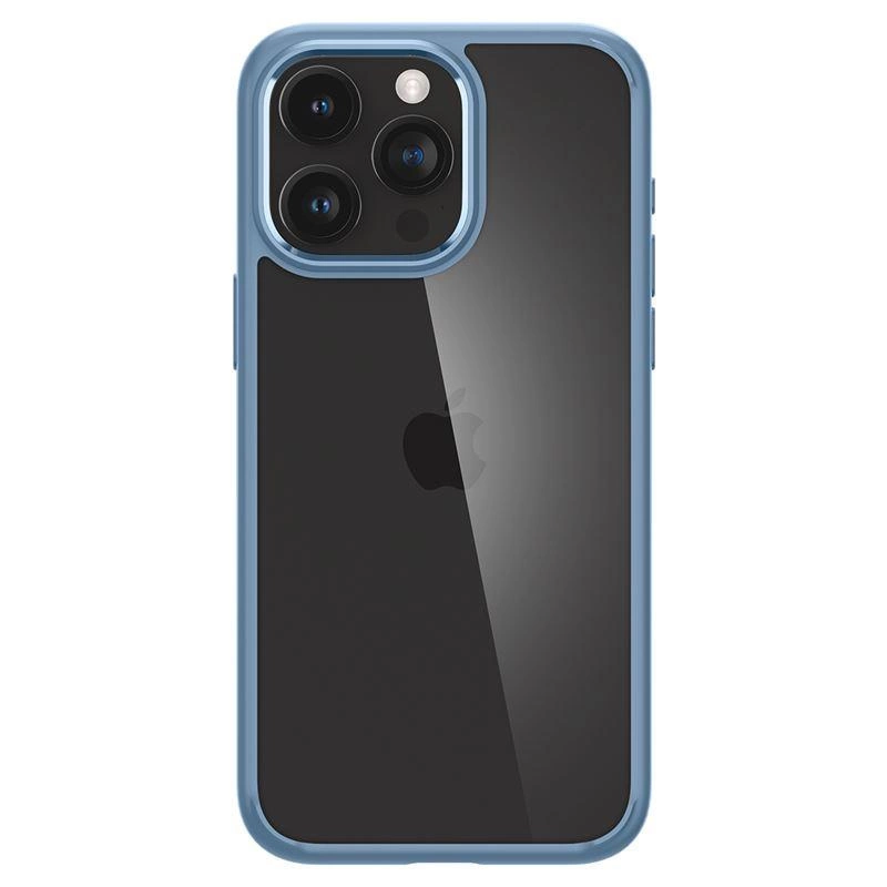 Spigen Crystal Hybrid Case for iPhone 15 Pro Max - Clear Blueeng
