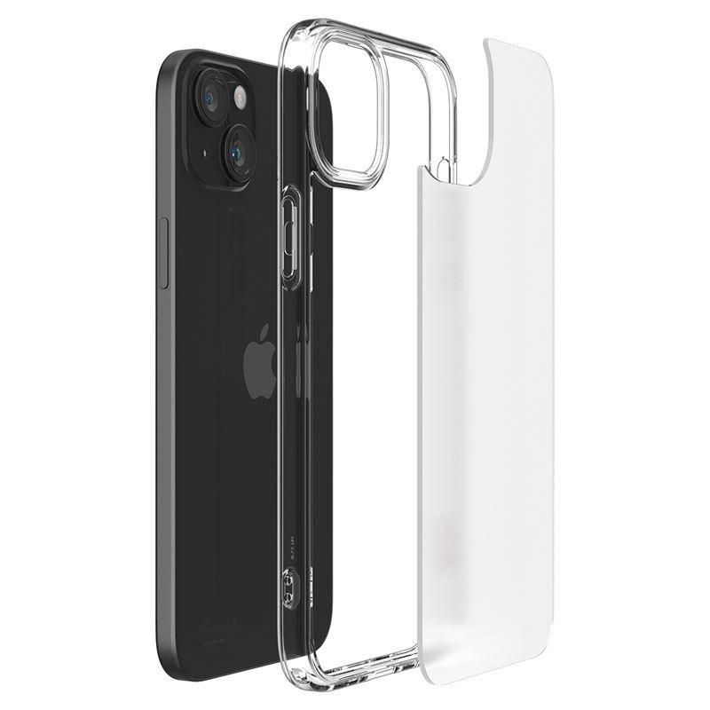 Spigen Ultra Hybrid iPhone 15 Case - Clear Matteeng