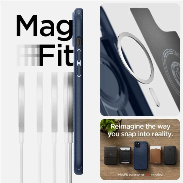 Spigen Mag Armor Case with MagSafe for iPhone 15 Plus - Blueeng