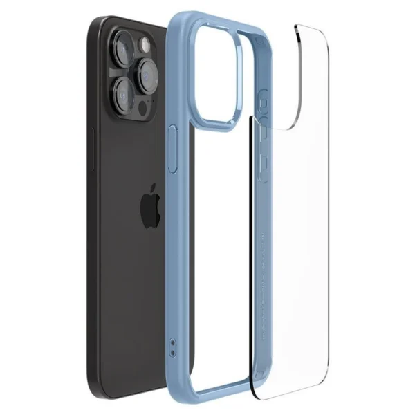 Spigen Ultra Hybrid iPhone 15 Pro Max Case - Light Blueeng
