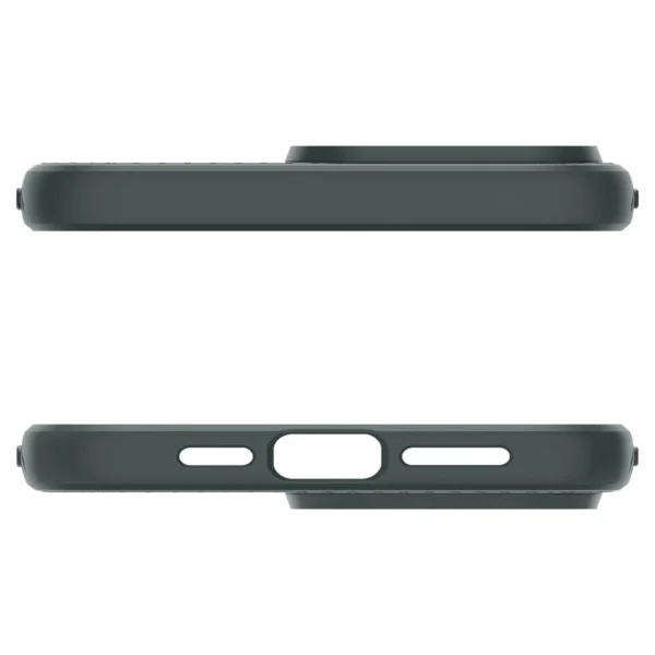 Spigen Liquid Air iPhone 15 Pro Max Case - Dark Greeneng