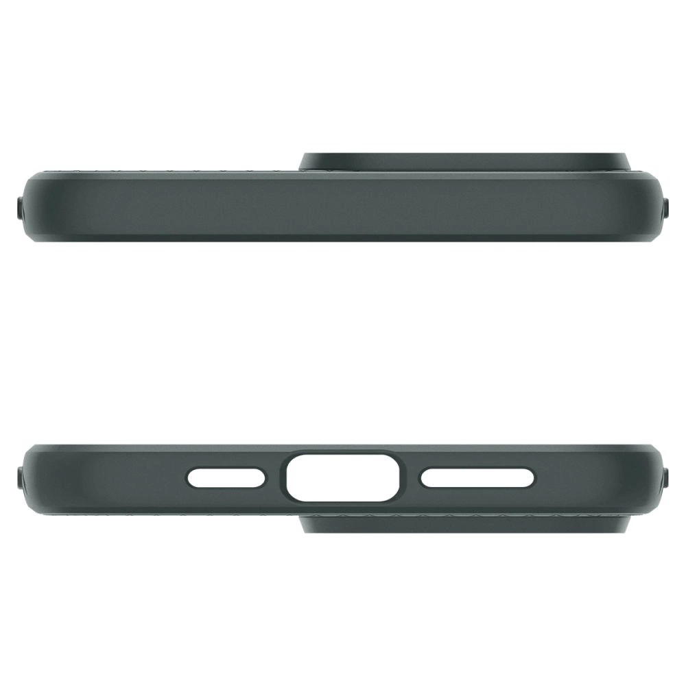 Spigen Liquid Air iPhone 15 Pro Max Case - Dark Greeneng