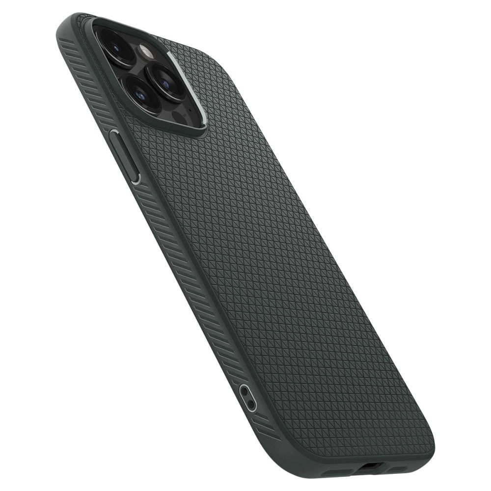Spigen Liquid Air iPhone 15 Pro Max Case - Dark Greeneng