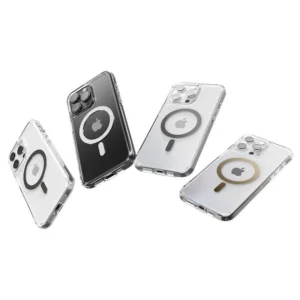 Spigen Crystal Hybrid MagSafe iPhone 15 Pro Case - Clear Whiteeng