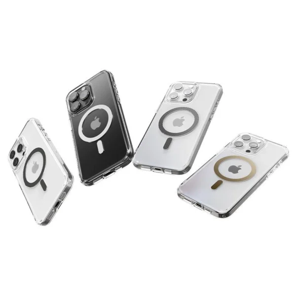 Spigen Crystal Hybrid MagSafe iPhone 15 Pro Case - Clear Whiteeng