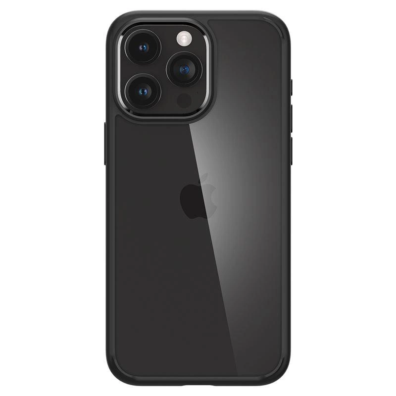 Spigen Crystal Hybrid iPhone 15 Pro Case - Blackeng