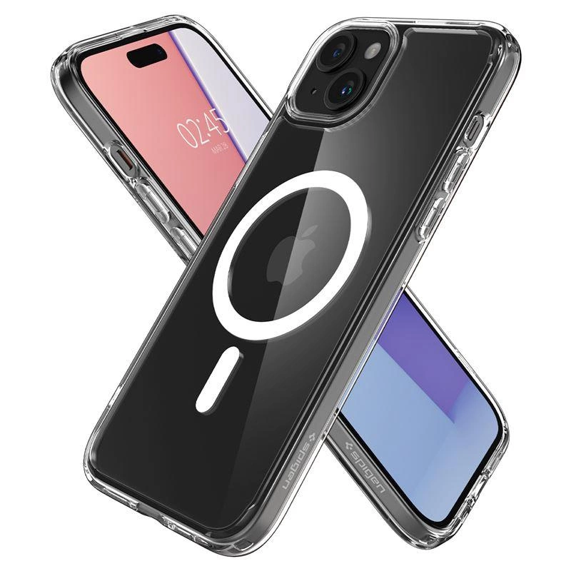 Spigen Crystal Hybrid MagSafe iPhone 15 Plus Case - Cleareng