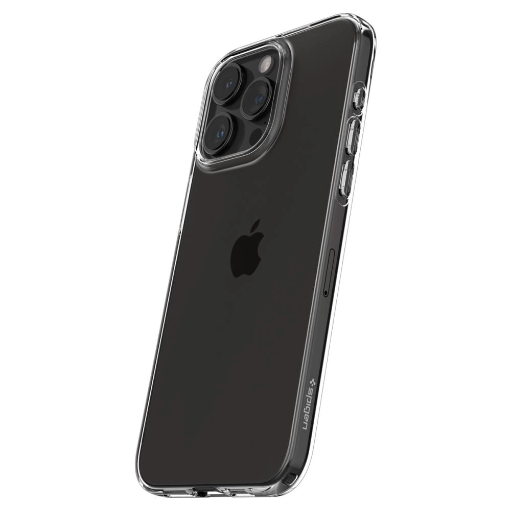 Spigen Liquid Crystal Case for iPhone 15 Pro Max - Cleareng