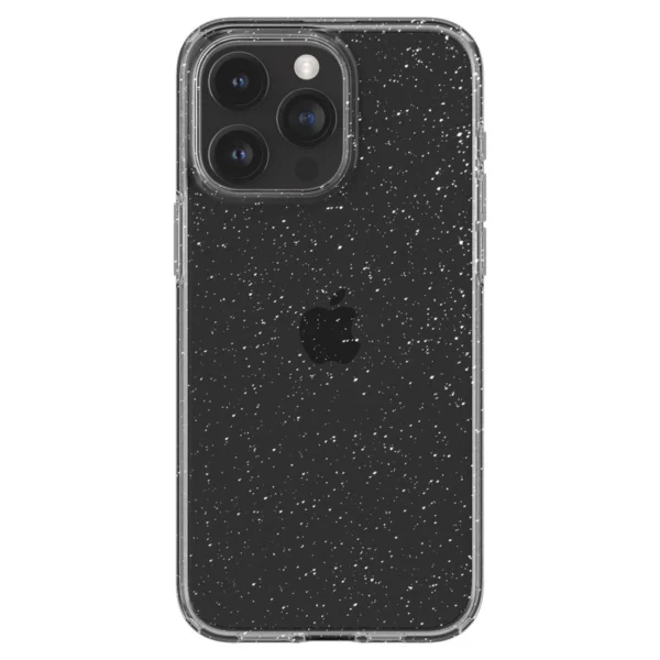 Spigen Liquid Crystal iPhone 15 Pro Max Case - Clear Glittereng