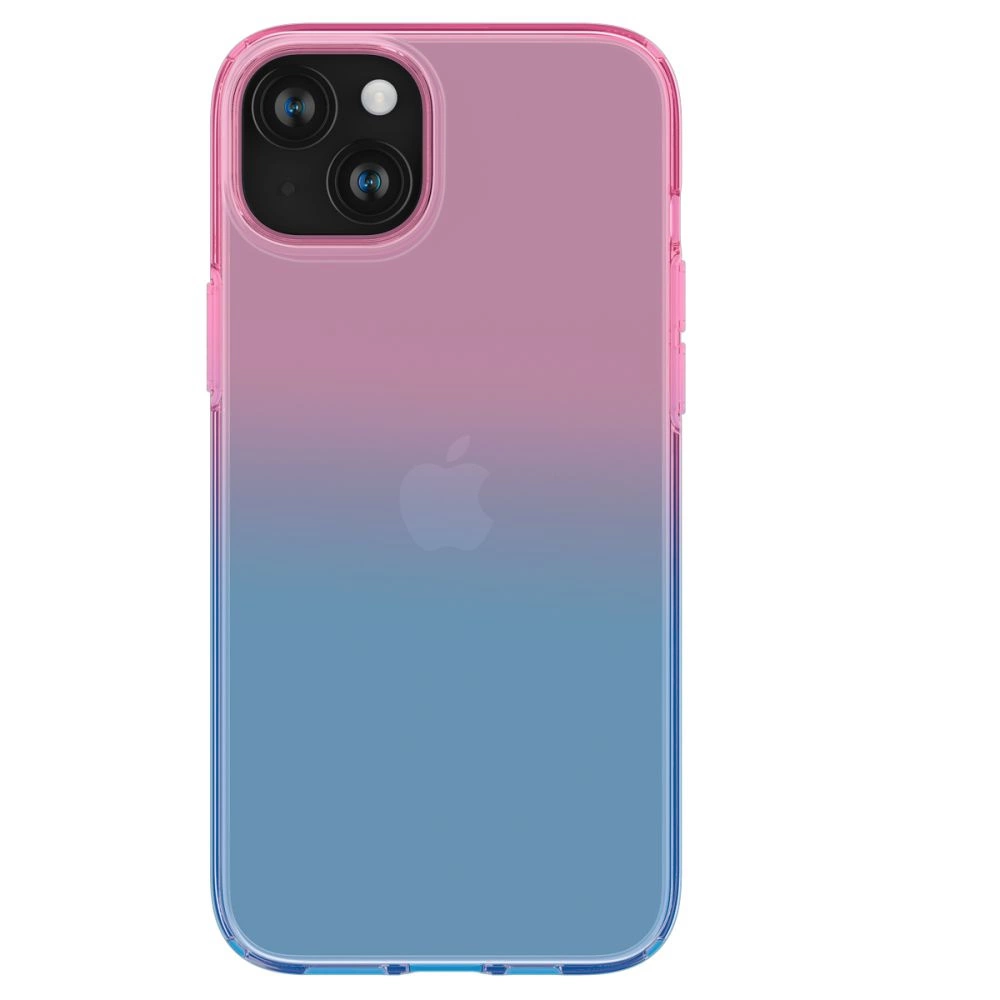 Spigen Liquid Crystal iPhone 15 Case - Pink/Blueeng