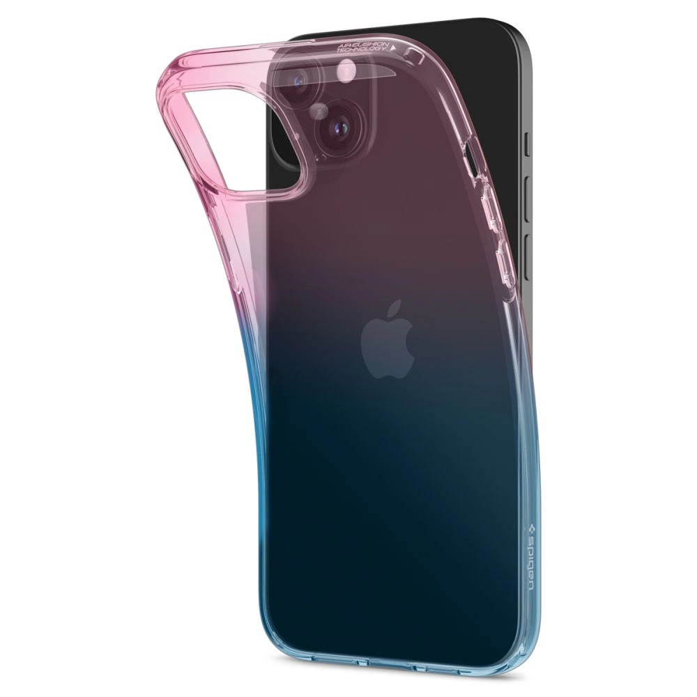 Spigen Liquid Crystal iPhone 15 Case - Pink/Blueeng