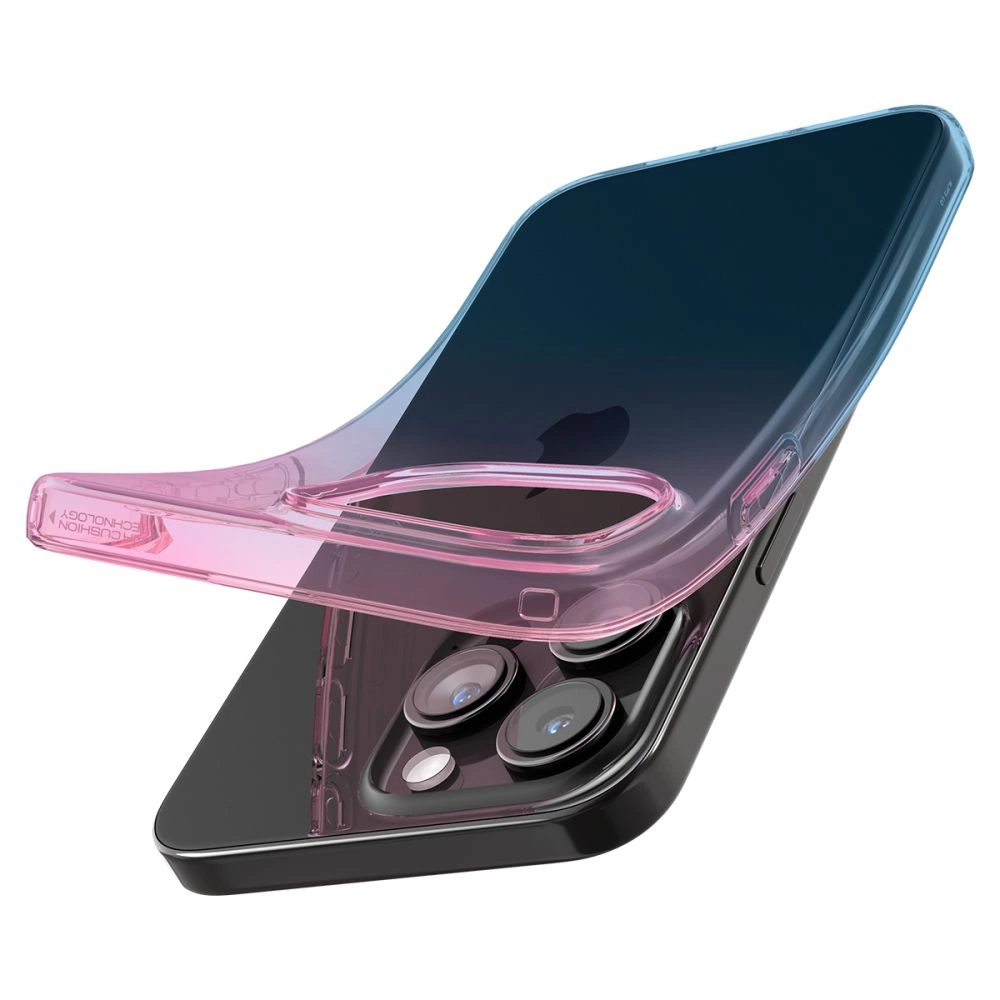 Spigen Liquid Crystal iPhone 15 Pro Case - Pink/Blueeng