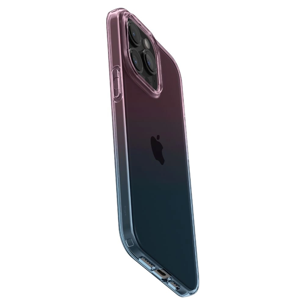 Spigen Liquid Crystal iPhone 15 Pro Case - Pink/Blueeng