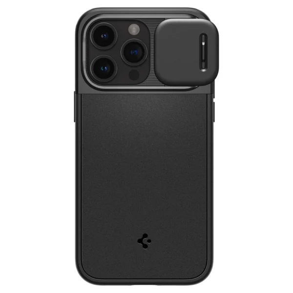Spigen Optik Armor Mag case with MagSafe for iPhone 15 Pro - blackeng