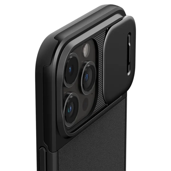 Spigen Optik Armor Mag case with MagSafe for iPhone 15 Pro - blackeng