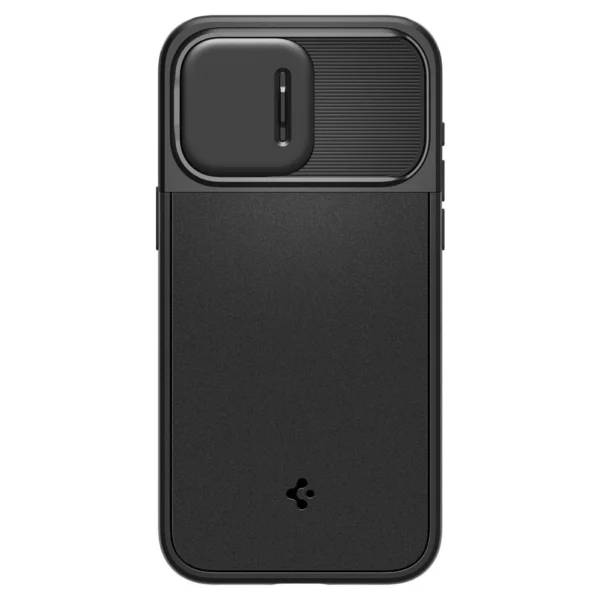 Spigen Optik Armor Mag Case with MagSafe for iPhone 15 Pro Max - Blackeng