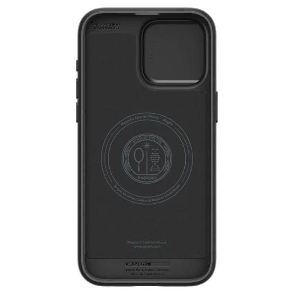 Spigen Optik Armor Mag Case with MagSafe for iPhone 15 Pro Max - Blackeng
