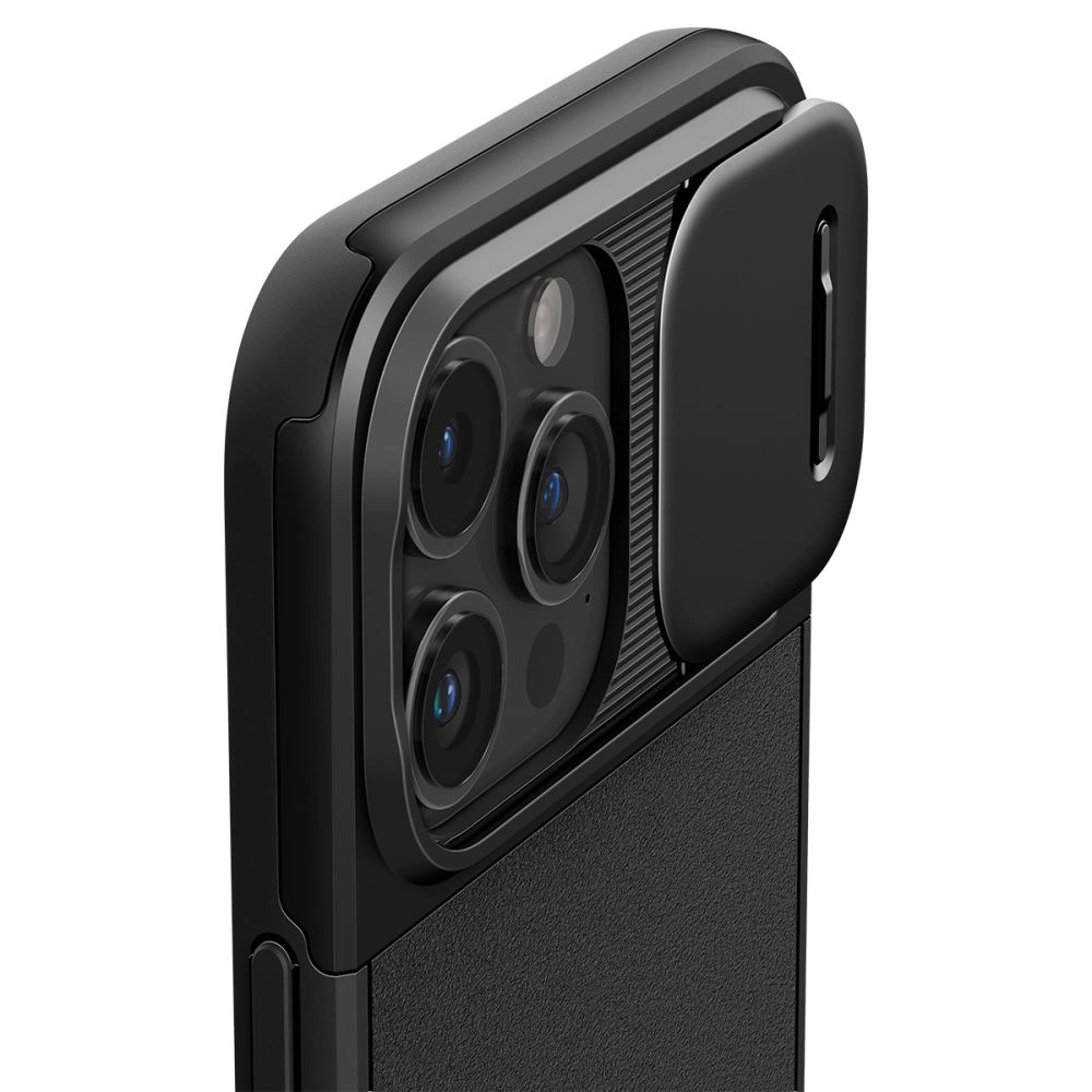 Spigen Optik Armor Mag Case with MagSafe for iPhone 15 Pro Max - Blackeng