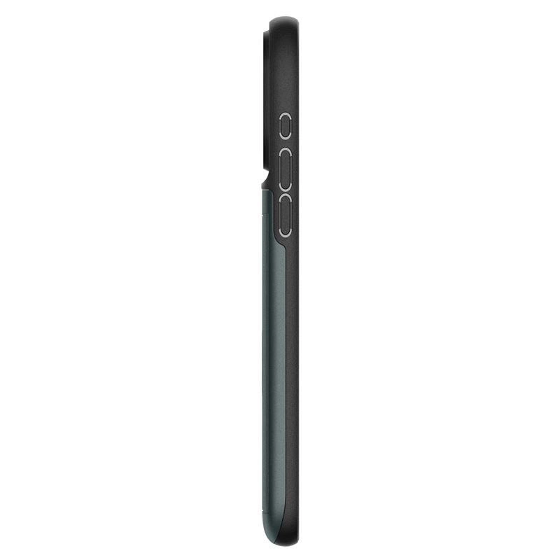 Spigen Slim Armor CS iPhone 15 Pro Case - Dark Greeneng