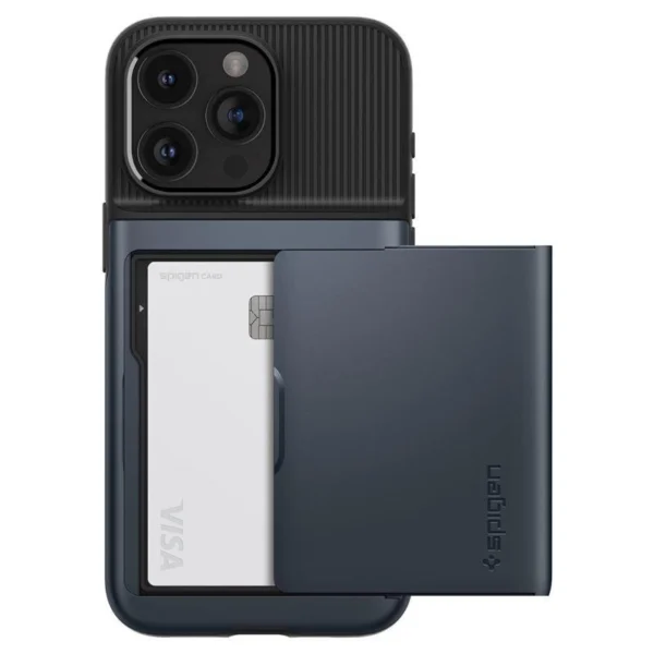 Spigen Slim Armor CS Case for iPhone 15 Pro Max - Blueeng